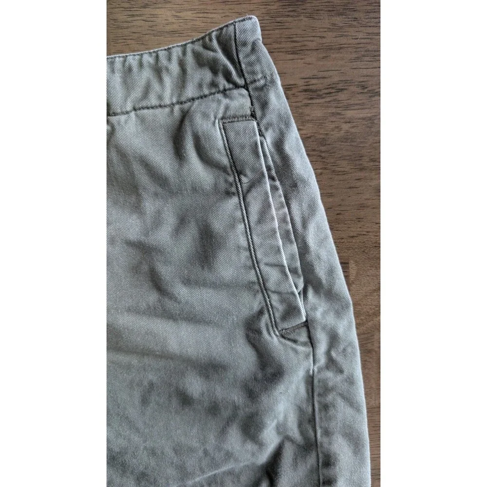 Abercrombie & Fitch Women's Mini Shorts Size 6, Green, Cotton, Flat